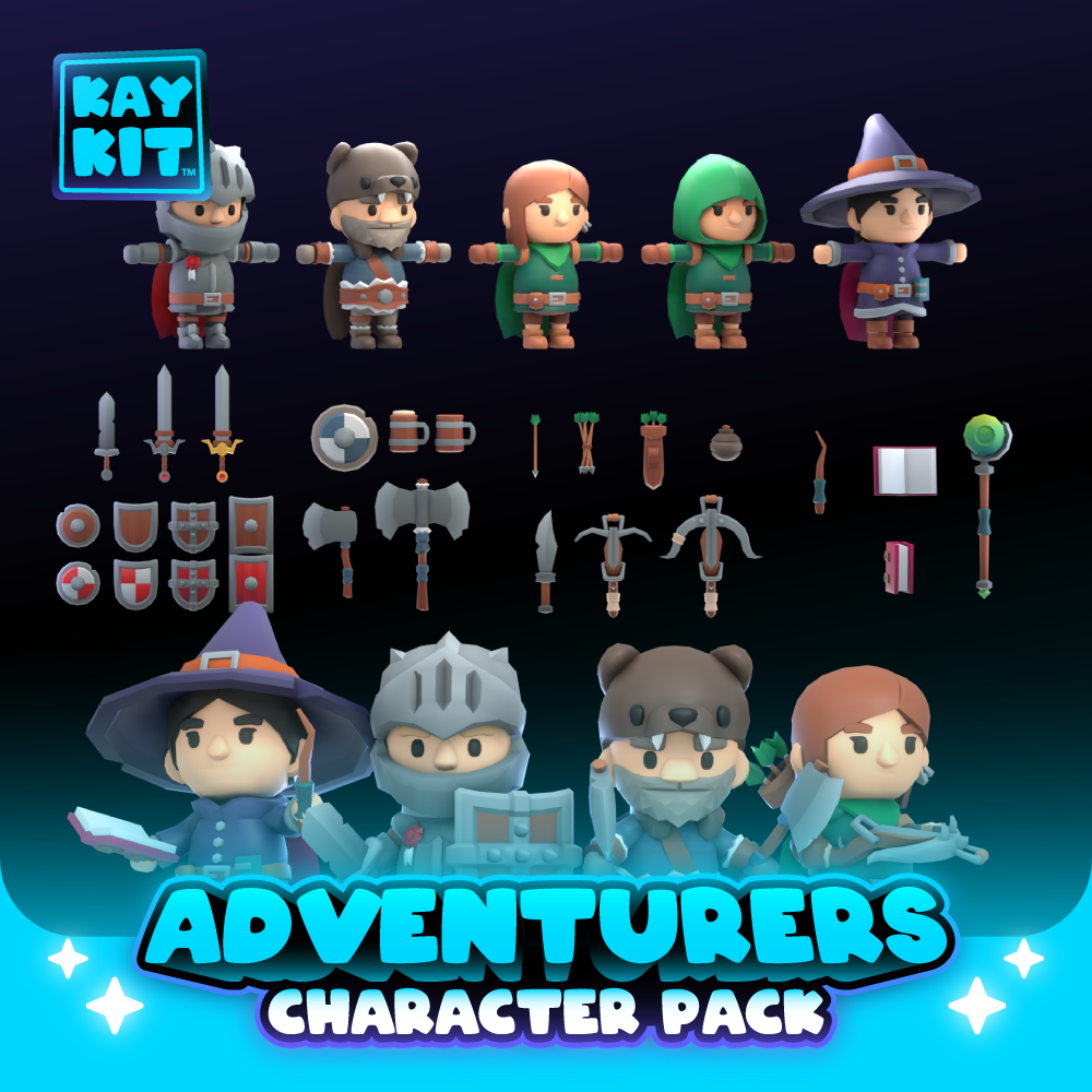 KayKit Character Pack : Adventurers's icon