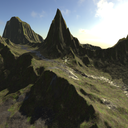 Heightmap terrain's icon