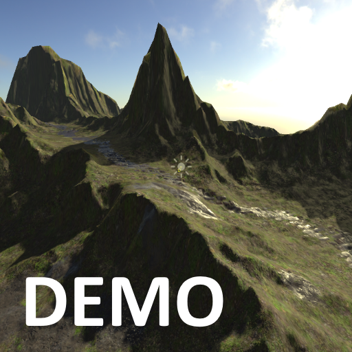 Heightmap terrain demo's icon